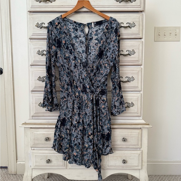 Free People All the Right Ruffles Forest Fairy Romper - Picture 3 of 6